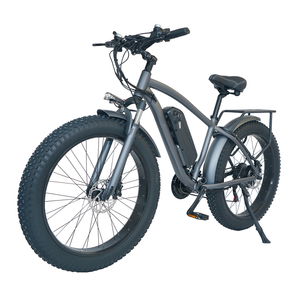 M26 750W 강력한 전기 산악 자전거 26 인치 지방 타이어 스노우 자전거 48V 15Ah/17Ah 리튬 배터리